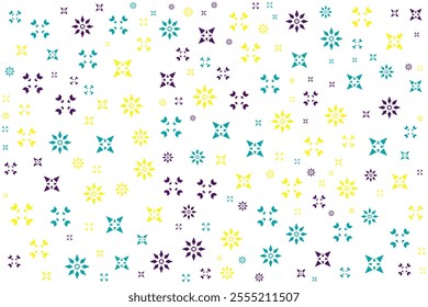 A pattern background is a design element featuring repeated motifs, shapes, or designs that create a visually cohesive and rhythmic surface.