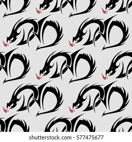 pattern background Dragon