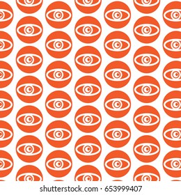 Pattern background Eye icon
