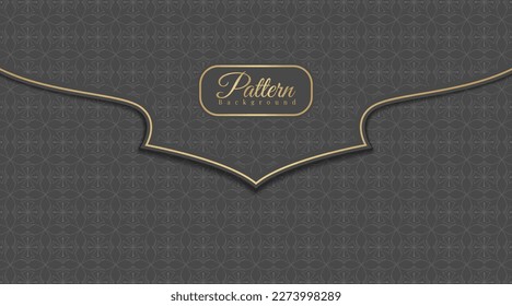 pattern background, floral vintage, vector design