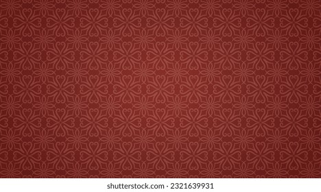 pattern background, floral vintage, vector design