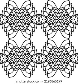 Pattern background from geometric shapes, black and white stripes. For destroying gift wrap book cover clothes table cloth.