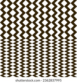 Pattern background from geometric shapes, black and white stripes. For destroying gift wrap, book cover, clothes, table cloth.