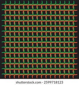 Pattern background green blur grid design vector