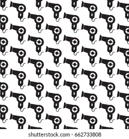 Pattern background Hair dryer icon