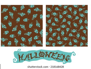 pattern and background of halloween