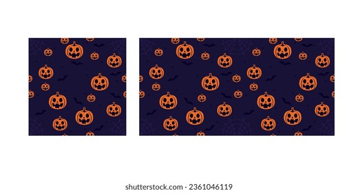 pattern background halloween vector design