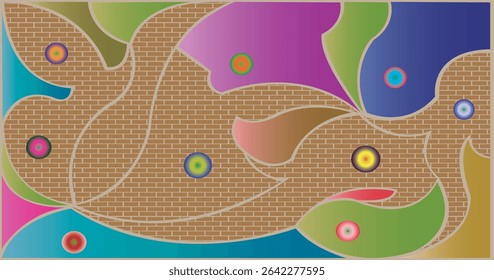 pattern background, Hand sketched Vector Pattern. Retro abstract pattern in geometric style. Abstract multicolored geometric pattern.

