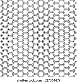 Pattern background with a hexagon design