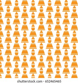 Pattern background household lamp icon