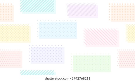 Ilustración fondo  rectángulos