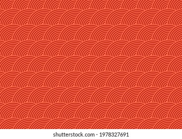 Pattern background with a Japanese themed design