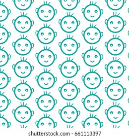 Pattern background kid icon