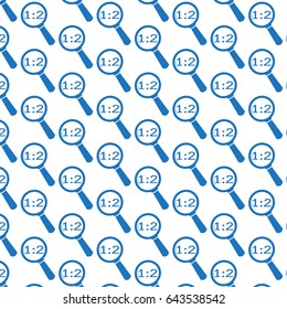 Pattern background Magnifying Glass Icon