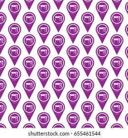 Pattern background Map pointer icon