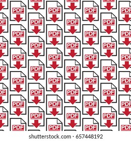 Pattern background PDF icon