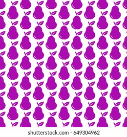 Pattern background Pear Fruit icon