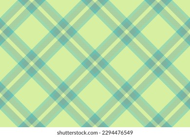 Pattern background plaid. Vector seamless fabric. Texture tartan check textile in cyan and pastel colors.