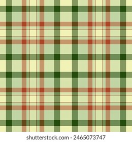 Pattern background plaid of vector texture seamless with a textile tartan fabric check in light and dark colors.