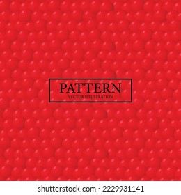 Pattern background red fish salmon caviar - Vector illustration