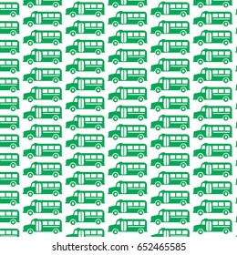 Pattern background School Bus Icon