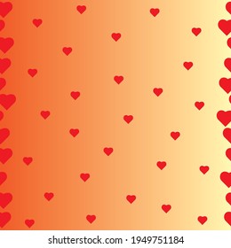 Pattern background for screensaver, bed linen, nursery
clothes, interior, wallpaper, graphics, notebook cover. Hearts on the background