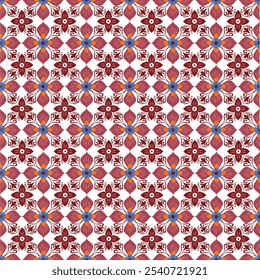 Fundo de padrão sem costura padrão étnico tecido tapete ornamento nativo afro-americano Geometric asteca design étnico papel de parede de decoração têxtil.