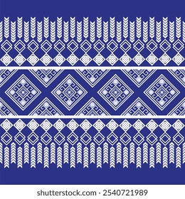 Pattern background seamless Ethnic pattern fabric carpet ornament native African American Geometric Aztec design ethnic textile decoration wallpaper.