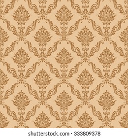 Pattern background seamless vintage floral luxury style
