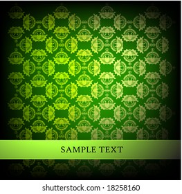 Pattern background with space for text