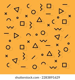 Pattern background style illustration vector