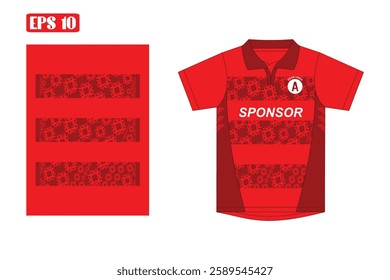 pattern background sublime sportwear  jersey red