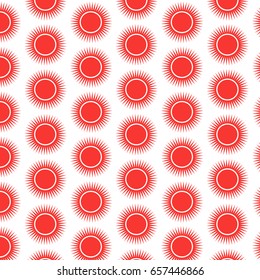 Pattern background Sun Icon