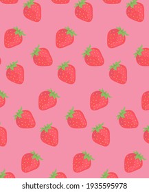 pattern background sweet strawberry colored 