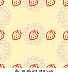 Pattern. Background texture. cakes, ice cream, coffee, croissant.