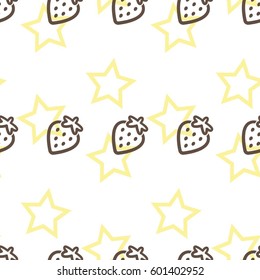 Pattern. Background texture. cakes, ice cream, coffee, croissant.