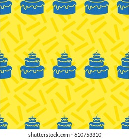 Pattern. Background texture. cakes, ice cream, coffee, croissant.
