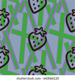 Pattern. Background texture. cakes, ice cream, coffee, croissant.