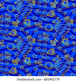 Pattern. Background texture. cakes, ice cream, coffee, croissant.