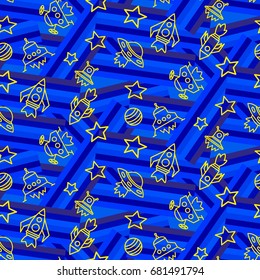 Pattern. Background texture. cakes, ice cream, coffee, croissant.