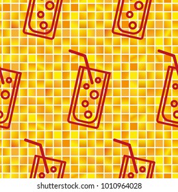 Pattern. Background texture. Cocktail, shake, drink, juice, glass.