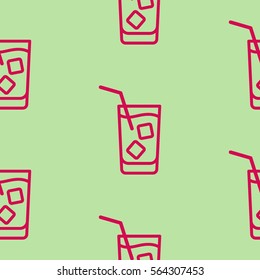 Pattern. Background texture. Cocktail, shake, drink, juice, glass.