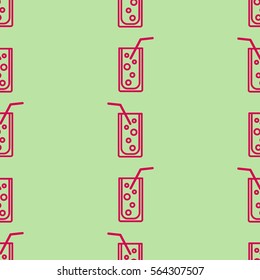 Pattern. Background texture. Cocktail, shake, drink, juice, glass.