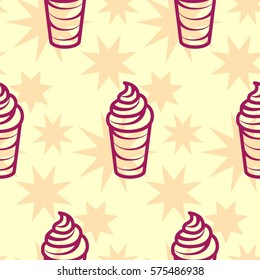 Pattern. Background texture. Cocktail, shake, drink, juice, glass.