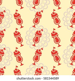 Pattern. Background texture. Cocktail, shake, drink, juice, glass.