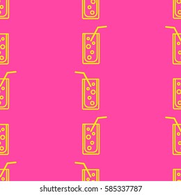 Pattern. Background texture. Cocktail, shake, drink, juice, glass.