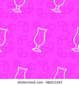 Pattern. Background texture. Cocktail, shake, drink, juice, glass.