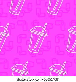 Pattern. Background texture. Cocktail, shake, drink, juice, glass.