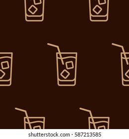 Pattern. Background texture. Cocktail, shake, drink, juice, glass.