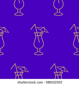 Pattern. Background texture. Cocktail, shake, drink, juice, glass.